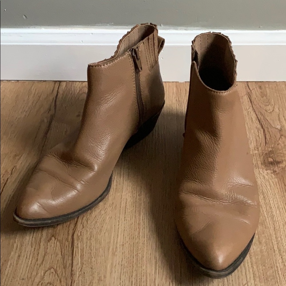 Lucky Brand Tan Booties